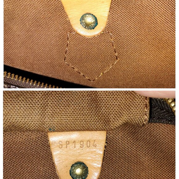 Louis Vuitton Speedy 35 Monogram - Authentic & Vintage - Picture 14 of 16